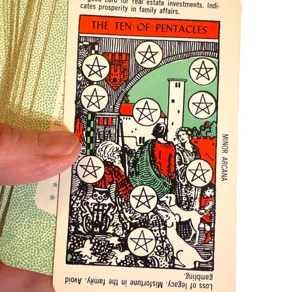 C1965 VINTAGE ZOLAR'S NEW ASTROLOGICAL TAROT FORTUNE TELLING CARDS OOP VG - Picture 9 of 9